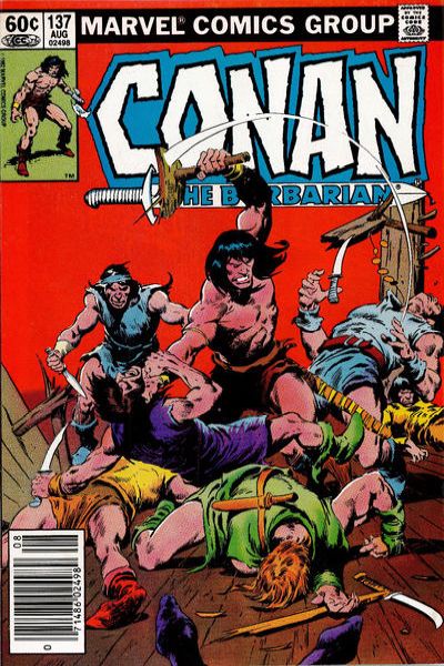 Conan the Barbarian 1970 Series #137