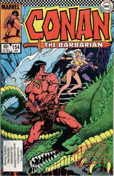 Conan the Barbarian 1970 Series #154