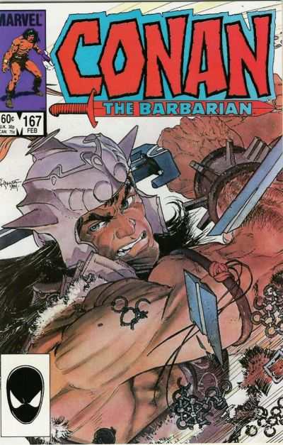 Conan the Barbarian 1970 Series #167