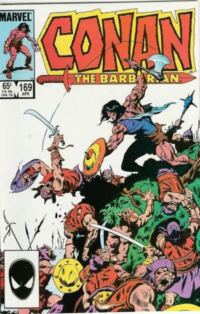 Conan the Barbarian 1970 Series #169