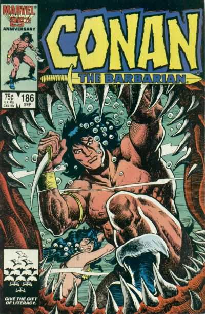Conan the Barbarian 1970 Series #186