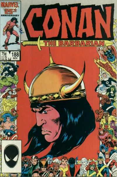 Conan the Barbarian 1970 Series #188