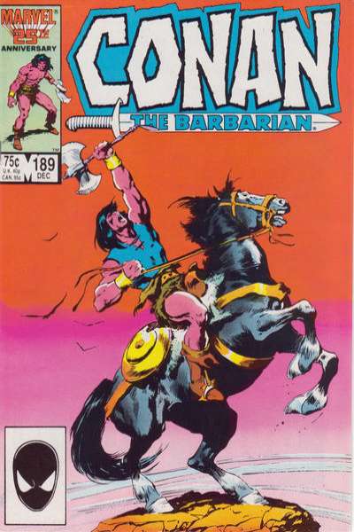 Conan the Barbarian 1970 Series #189
