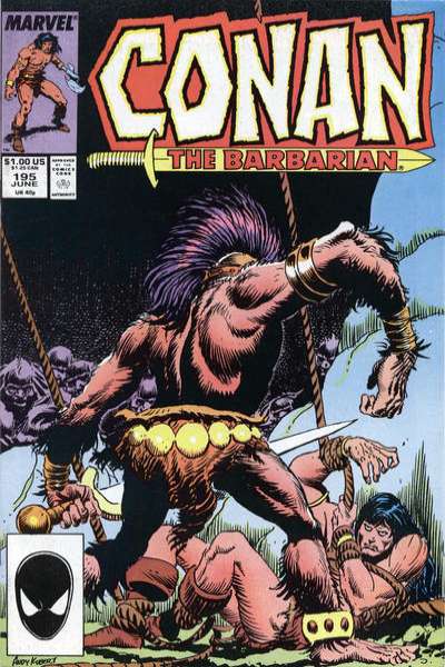 Conan the Barbarian 1970 Series #195