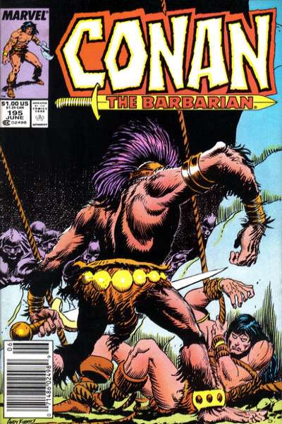 Conan the Barbarian 1970 Series #195