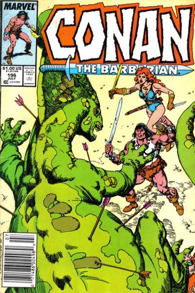 Conan the Barbarian 1970 Series #196