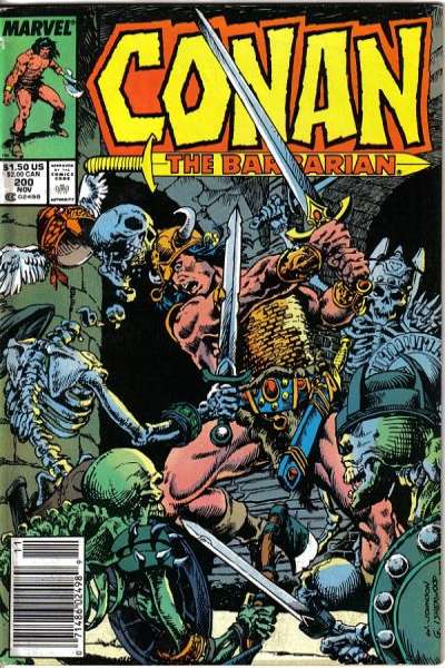 Conan the Barbarian 1970 Series #200