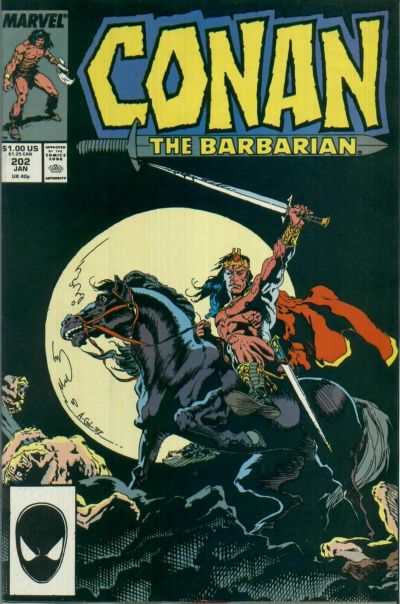 Conan the Barbarian 1970 Series #202