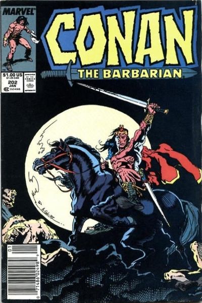 Conan the Barbarian 1970 Series #202