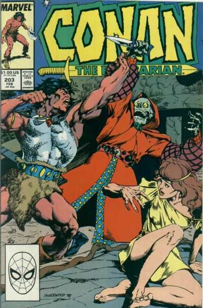 Conan the Barbarian 1970 Series #203
