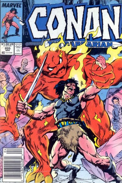 Conan the Barbarian 1970 Series #205