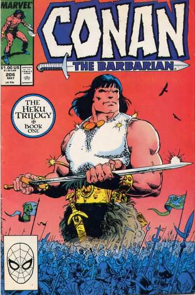 Conan the Barbarian 1970 Series #206