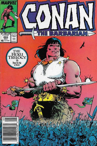 Conan the Barbarian 1970 Series #206
