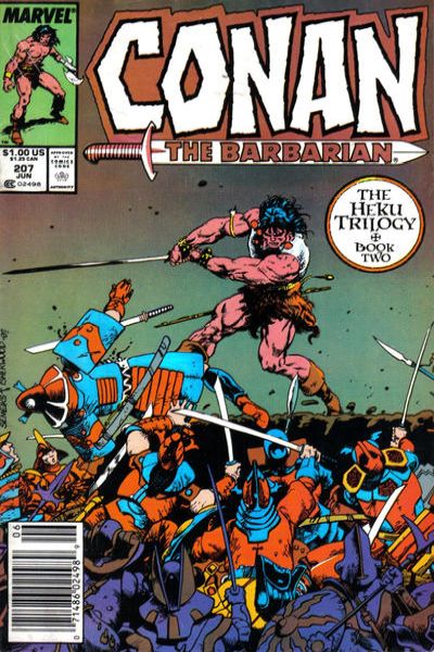 Conan the Barbarian 1970 Series #207