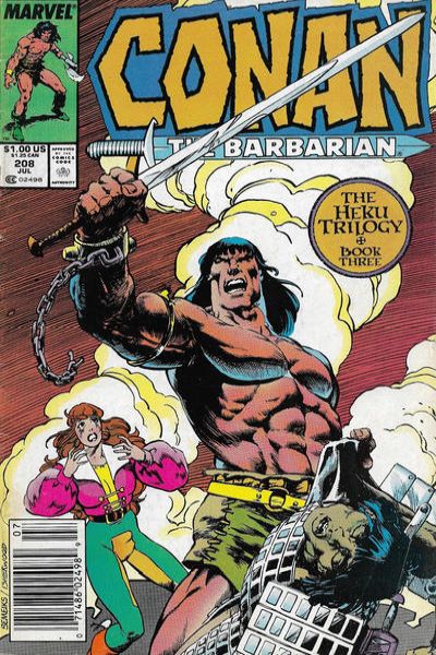 Conan the Barbarian 1970 Series #208