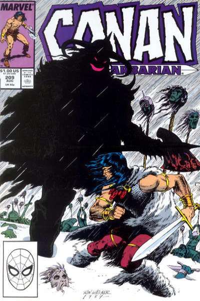 Conan the Barbarian 1970 Series #209