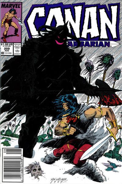 Conan the Barbarian 1970 Series #209