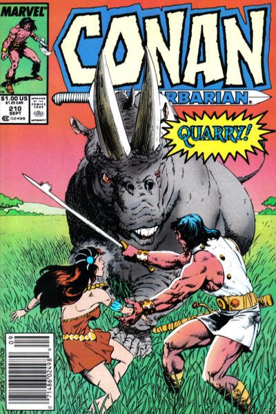 Conan the Barbarian 1970 Series #210