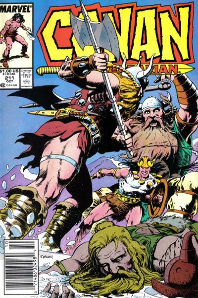Conan the Barbarian 1970 Series #211