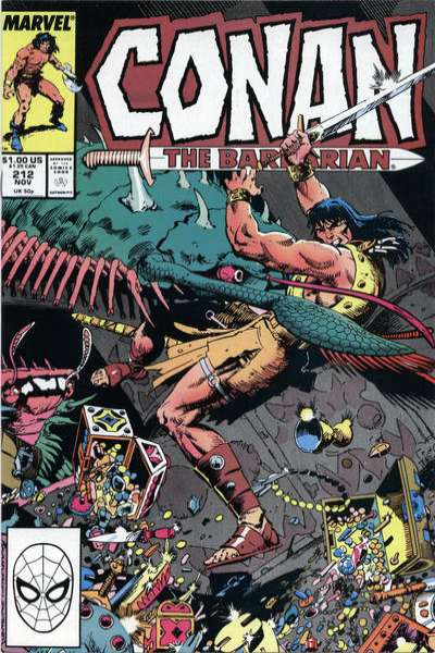 Conan the Barbarian 1970 Series #212