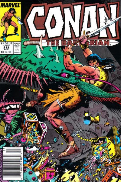 Conan the Barbarian 1970 Series #212