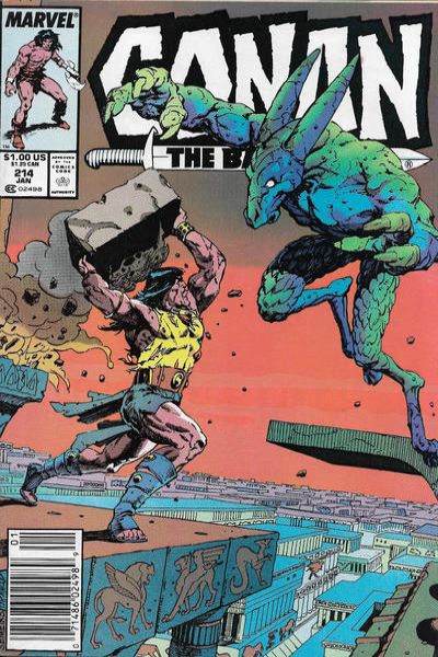 Conan the Barbarian 1970 Series #214