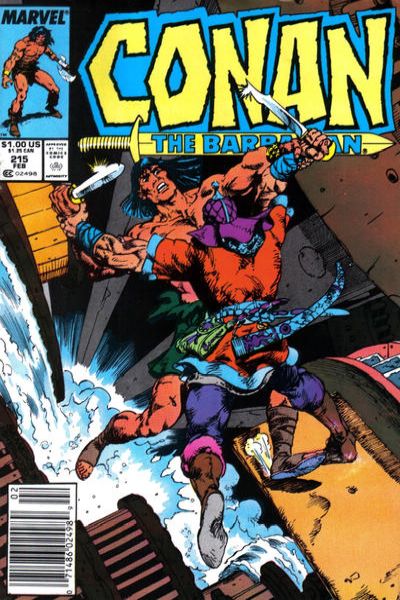 Conan the Barbarian 1970 Series #215