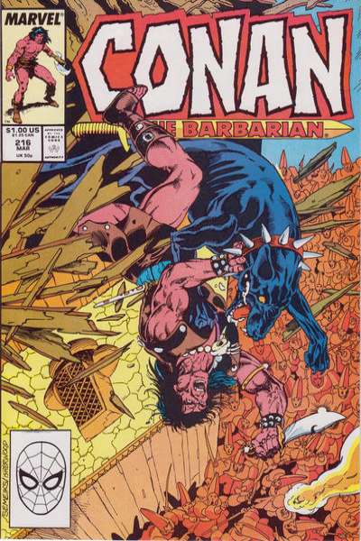 Conan the Barbarian 1970 Series #216