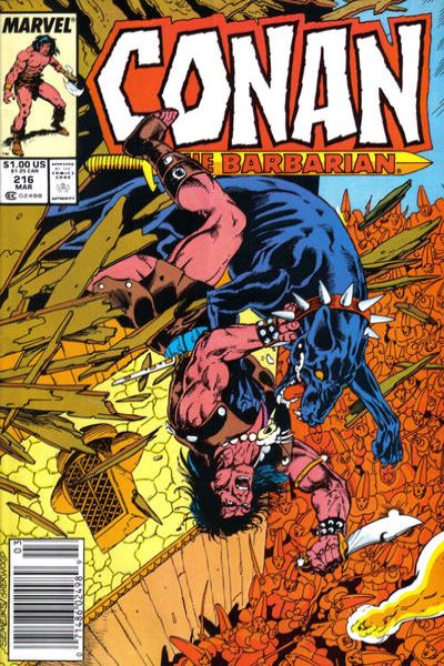 Conan the Barbarian 1970 Series #216