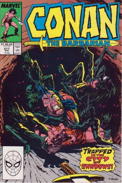 Conan the Barbarian 1970 Series #217