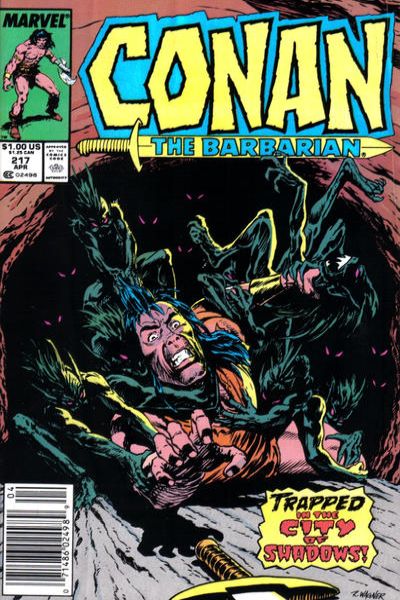 Conan the Barbarian 1970 Series #217
