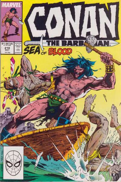 Conan the Barbarian 1970 Series #218