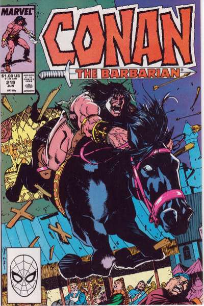 Conan the Barbarian 1970 Series #219