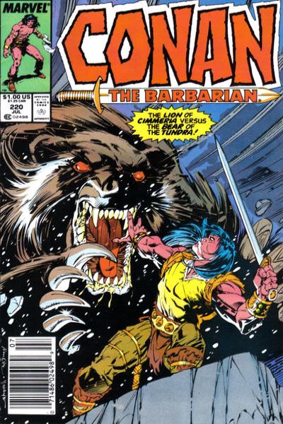 Conan the Barbarian 1970 Series #220