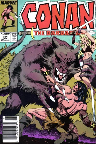 Conan the Barbarian 1970 Series #224