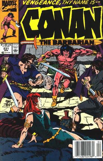 Conan the Barbarian 1970 Series #231