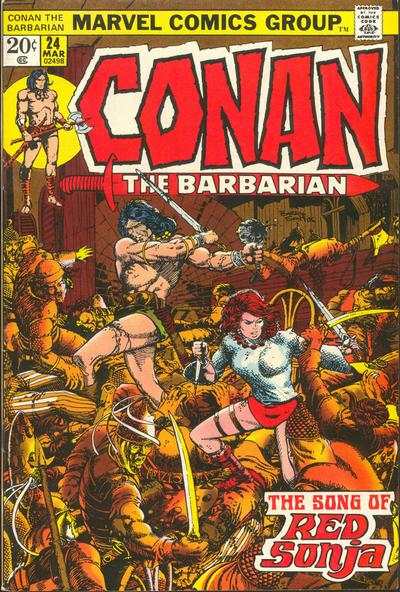 Conan the Barbarian 1970 Series #24