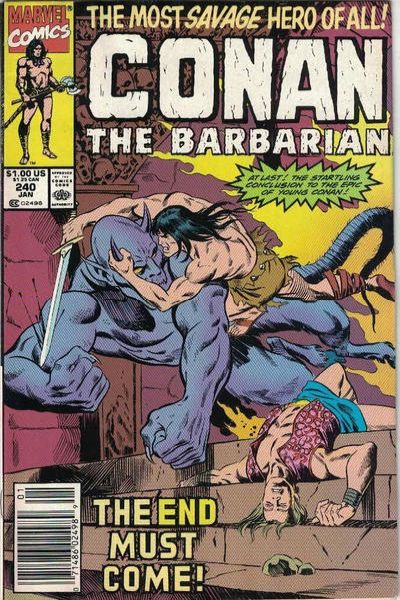Conan the Barbarian 1970 Series #240