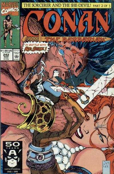 Conan the Barbarian 1970 Series #242