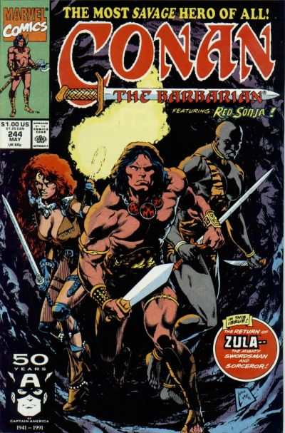 Conan the Barbarian 1970 Series #244