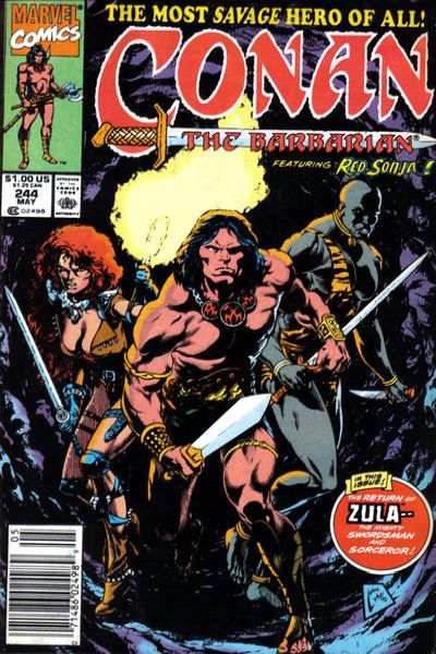 Conan the Barbarian 1970 Series #244