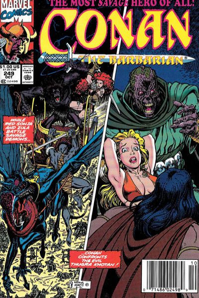 Conan the Barbarian 1970 Series #249