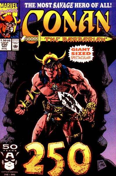 Conan the Barbarian 1970 Series #250