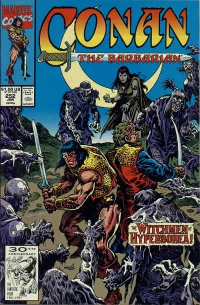Conan the Barbarian 1970 Series #252