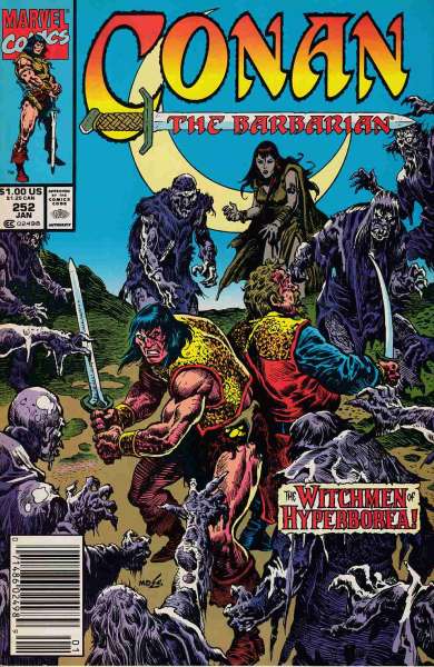 Conan the Barbarian 1970 Series #252