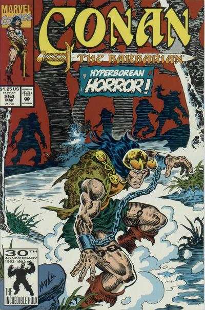 Conan the Barbarian 1970 Series #254