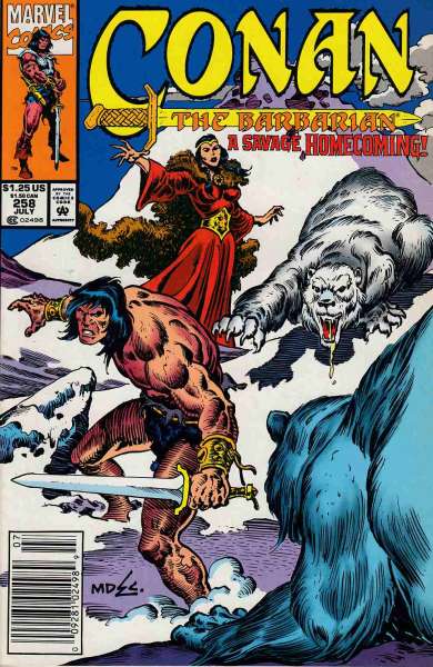 Conan the Barbarian 1970 Series #258