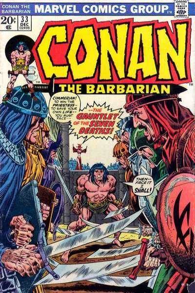 Conan the Barbarian 1970 Series #33