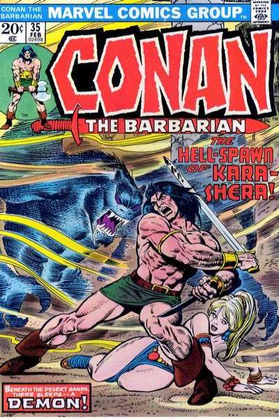 Conan the Barbarian 1970 Series #35