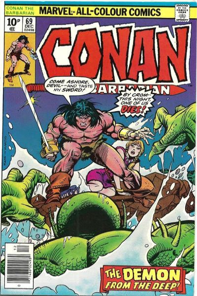 Conan the Barbarian 1970 Series #69